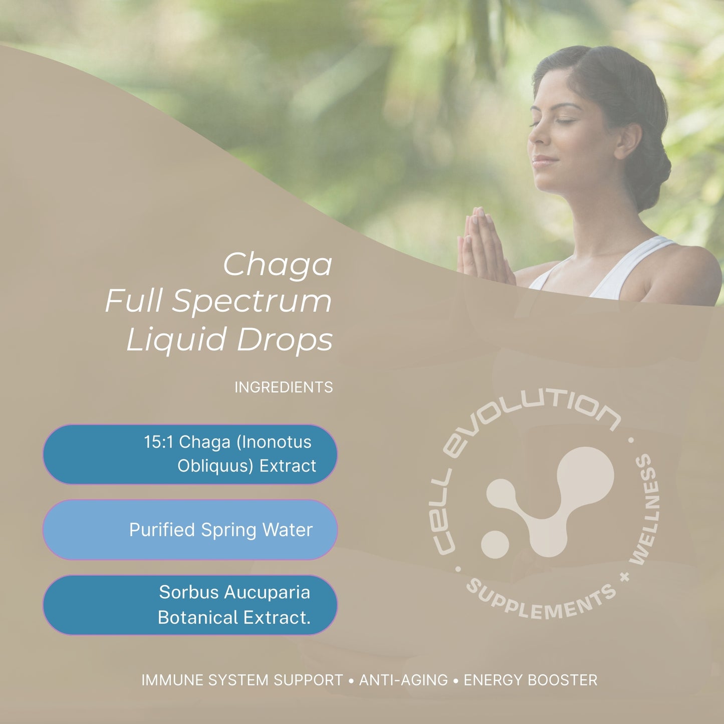 Vitality - Chaga - Anti-Aging - Cell Evolution HQ