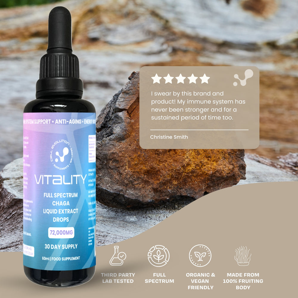 
                  
                    Vitality - Chaga - Anti-Aging - Cell Evolution HQ
                  
                