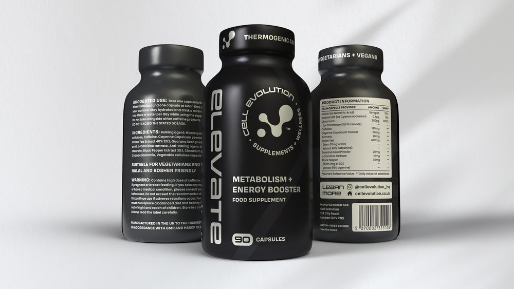 Elevate - Metabolism + Energy Booster - Cell Evolution HQ